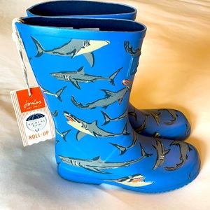 Joules Roll-Up Wellie Rain Boot